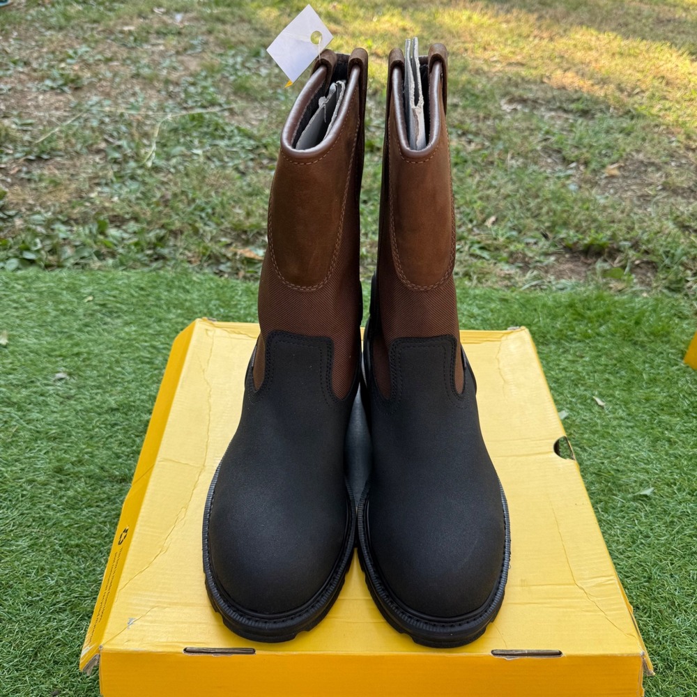 Carhartt‎ CMP1259 11 Inch Waterproof Insulated Steel Toe Wellington Boots Sz 13M
